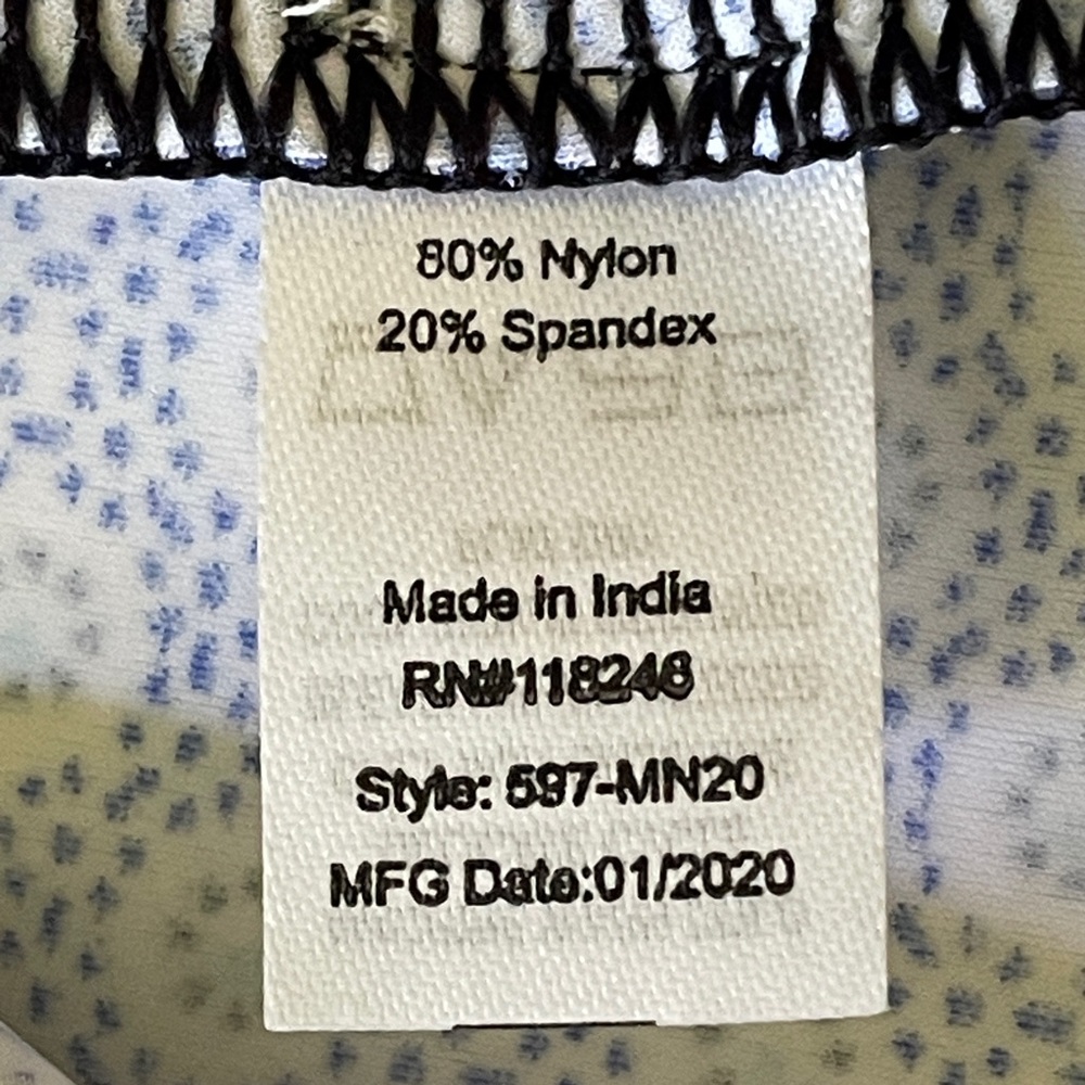 Cabana Life Blue Patterned Halter Dress - Picture 7 of 11